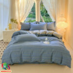 Комплект постельного белья из хлопка 220x240 | Утренний бриз — изображение 4