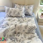 Комплект постельного белья из хлопка 220x240 | Серебряный сад — изображение 4