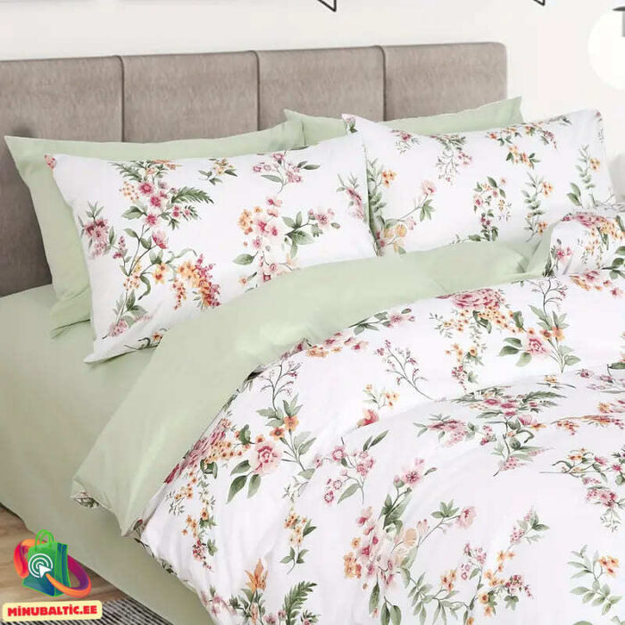 Voodipesukomplekt 220x240 cm Lilleaed